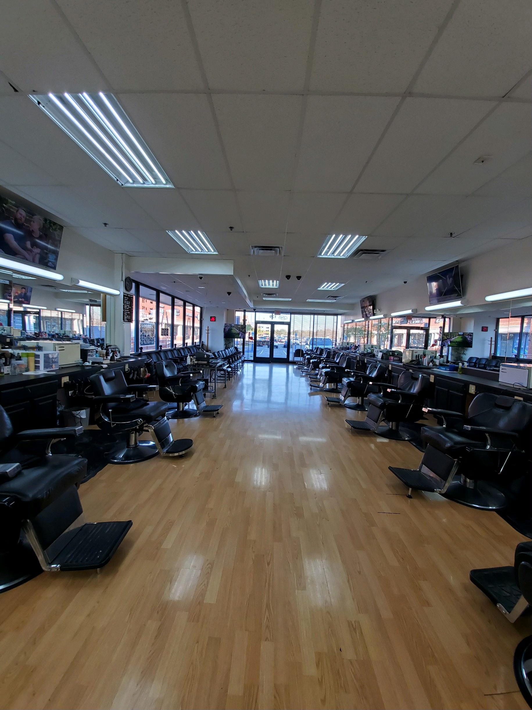 Ashburn Barbershop Interior Part 2